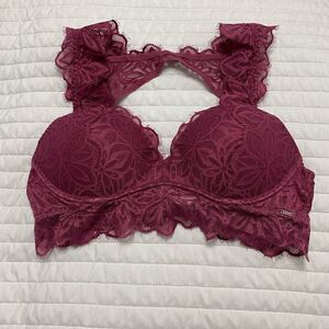 Pink Victoria Secret Date Push Up Bralette Bra Women Size M